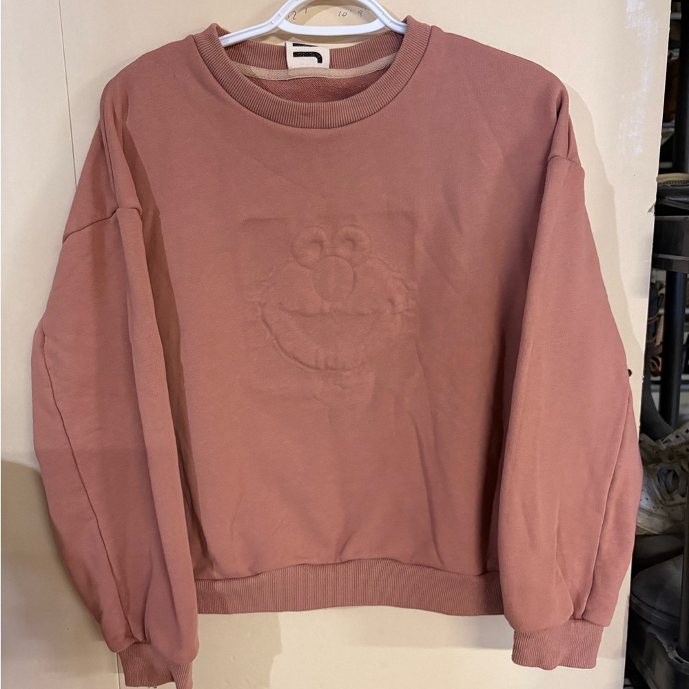 Elmo Sesame Street Jupe Vendue Crop Sweatshirt